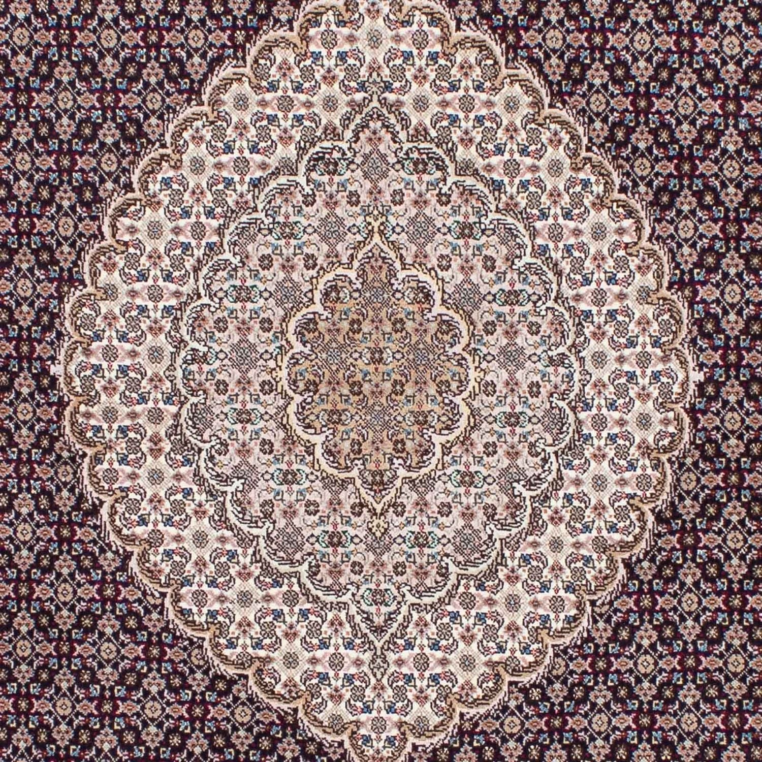 Persisk tæppe - Tabriz - 205 x 156 cm - lys brun