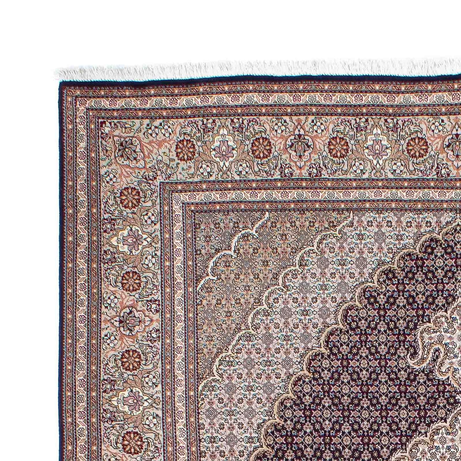 Persisk tæppe - Tabriz - 205 x 156 cm - lys brun