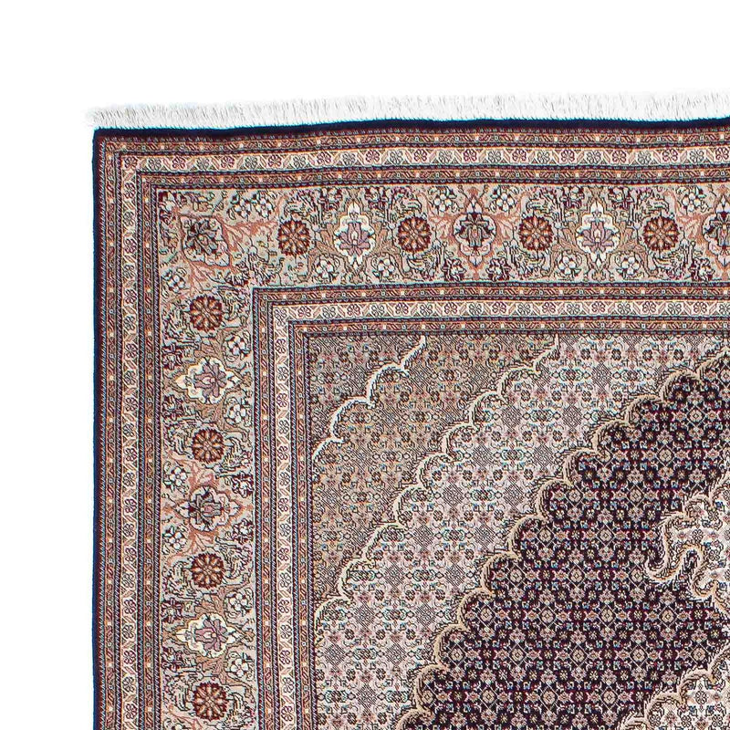 Persisk tæppe - Tabriz - 205 x 156 cm - lys brun
