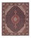 Persisk tæppe - Tabriz - 194 x 154 cm - lys brun
