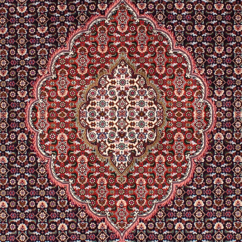 Persisk tæppe - Tabriz - 194 x 154 cm - lys brun