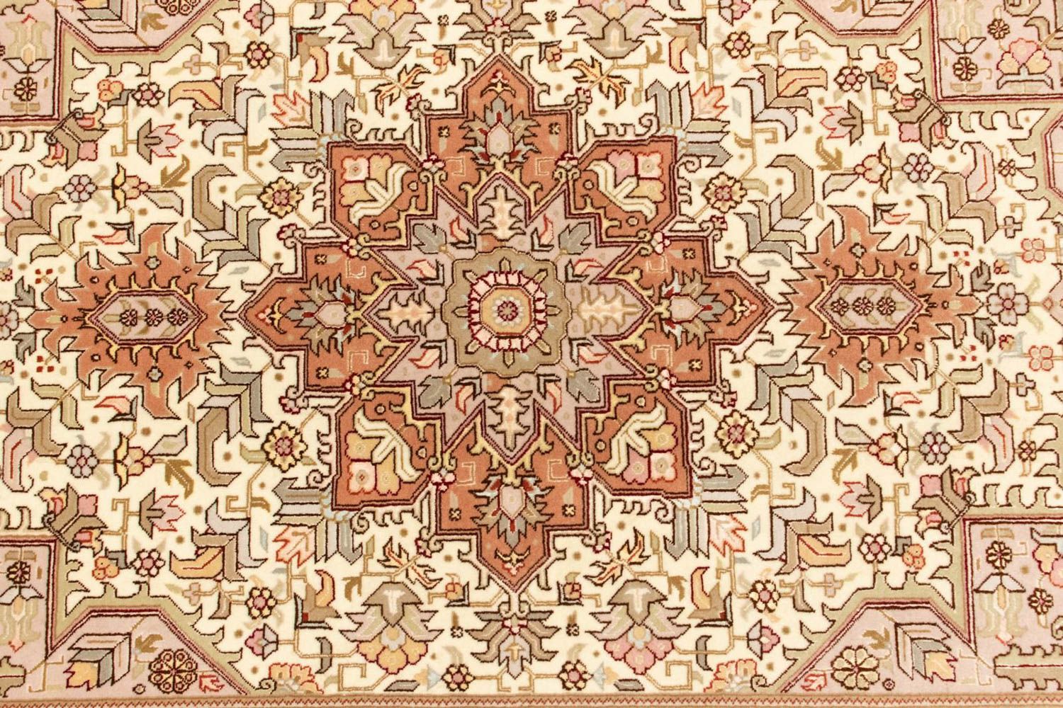 Persisk tæppe - Tabriz - Royal - 156 x 102 cm - beige