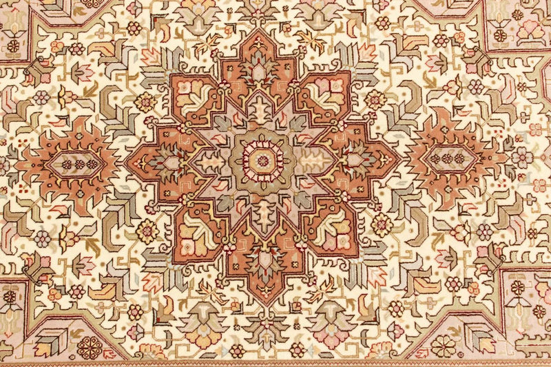 Persisk tæppe - Tabriz - Royal - 156 x 102 cm - beige