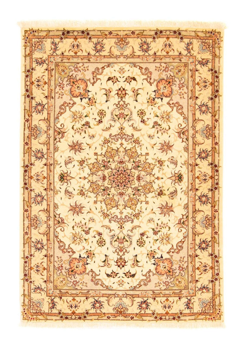 Persisk tæppe - Tabriz - Royal - 150 x 102 cm - beige