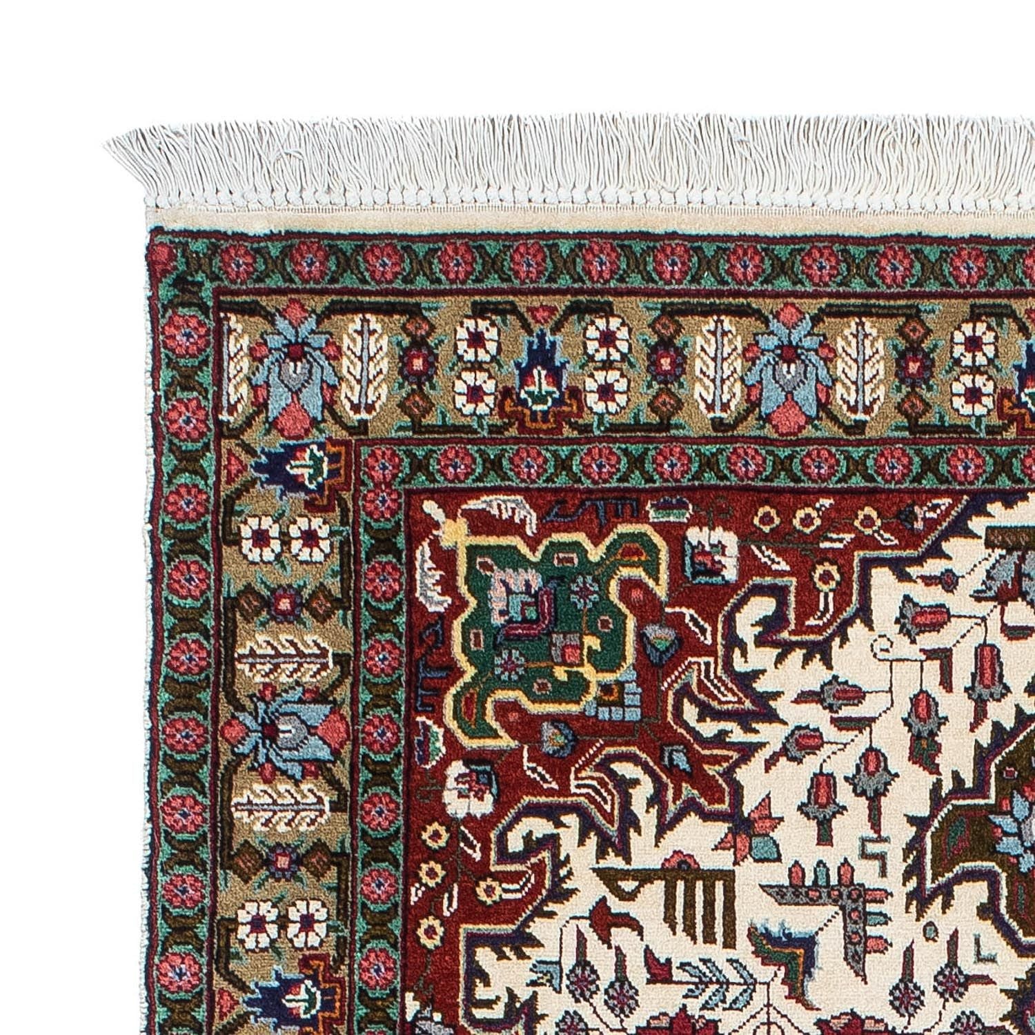 Persisk tæppe - Nomadisk - 147 x 104 cm - beige