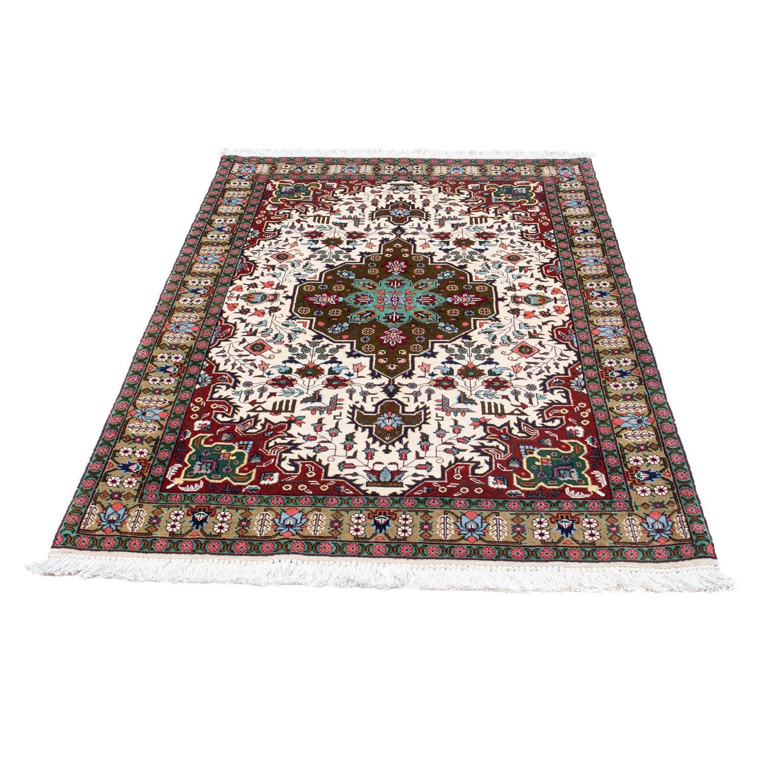 Persisk tæppe - Nomadisk - 147 x 104 cm - beige