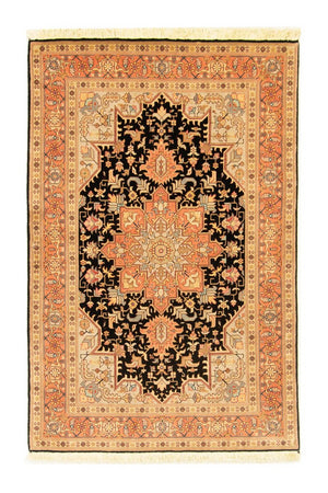 Persisk tæppe - Tabriz - Royal - 153 x 100 cm - mørkeblå