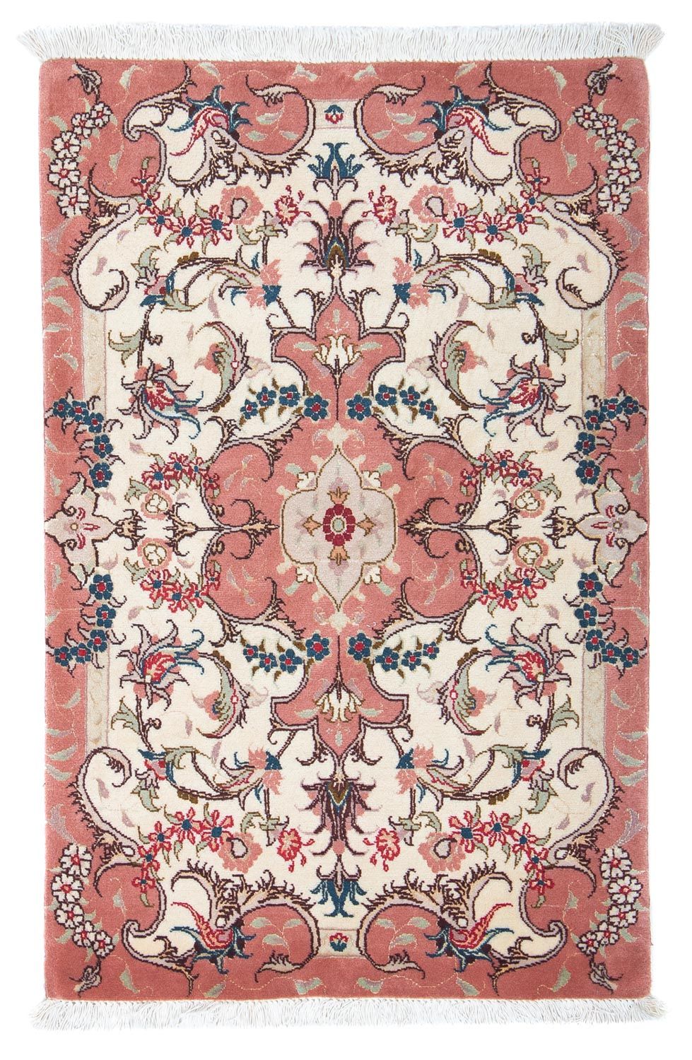 Persisk tæppe - Tabriz - Royal - 90 x 60 cm - beige