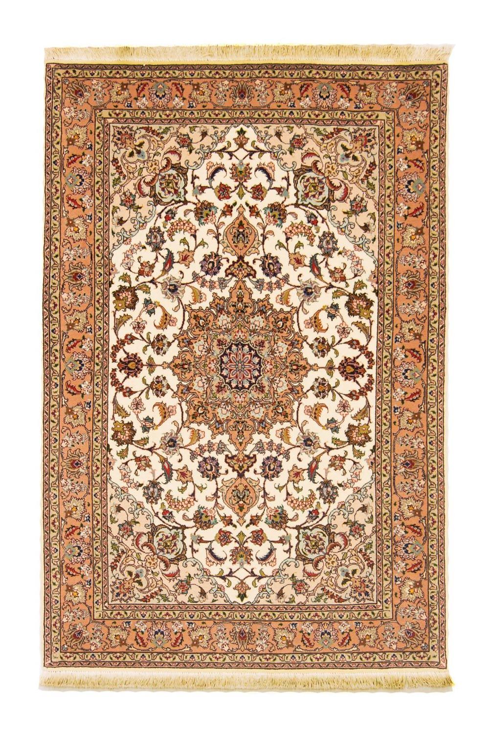 Persisk tæppe - Tabriz - Royal - 157 x 103 cm - beige