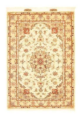 Persisk tæppe - Tabriz - Royal - 148 x 102 cm - beige
