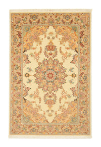 Persisk tæppe - Tabriz - Royal - 154 x 100 cm - beige