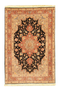 Persisk tæppe - Tabriz - Royal - 152 x 101 cm - sort