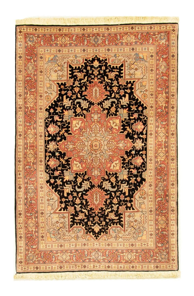Persisk tæppe - Tabriz - Royal - 152 x 101 cm - sort