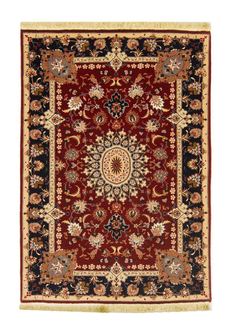 Persisk tæppe - Tabriz - Royal - 148 x 102 cm - rød