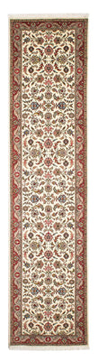 Løber Persisk tæppe - Tabriz - Royal - 298 x 72 cm - beige