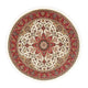 Tabriz - 50 Raj Tæppe 148x148cm - Persisk tæppe
