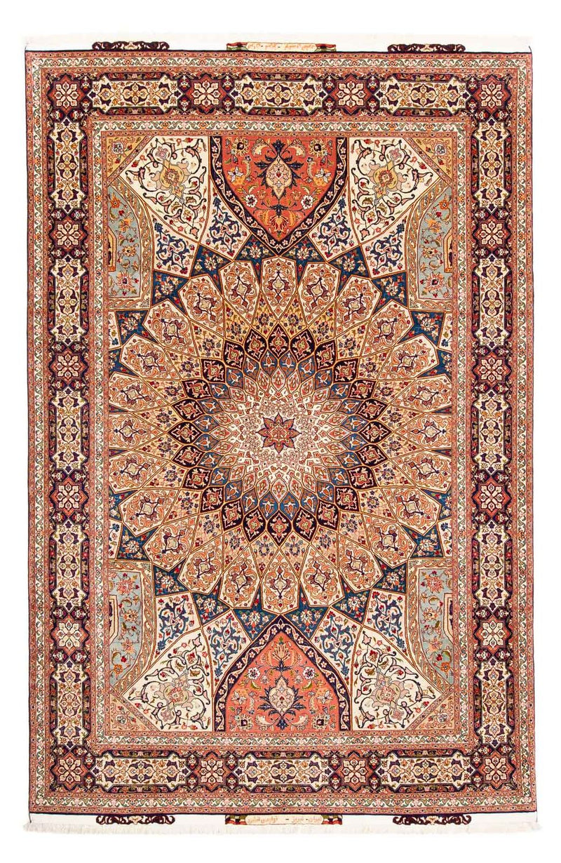 Persisk tæppe - Tabriz - Royal - 301 x 200 cm - flerfarvet