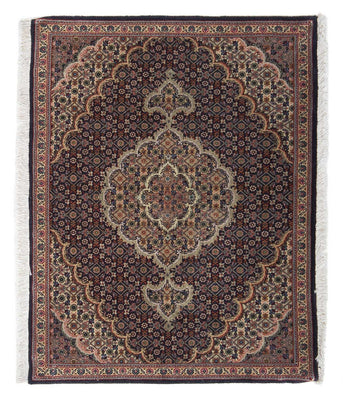 Persisk tæppe - Tabriz - Royal - 88 x 66 cm - mørkeblå