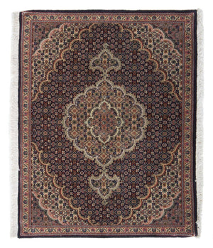 Persisk tæppe - Tabriz - Royal - 88 x 66 cm - mørkeblå