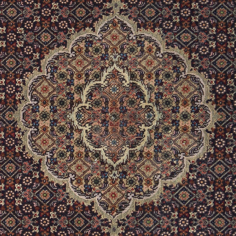 Persisk tæppe - Tabriz - Royal - 88 x 66 cm - mørkeblå