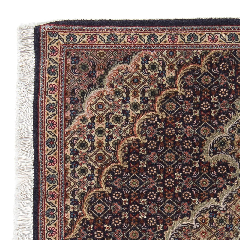 Persisk tæppe - Tabriz - Royal - 88 x 66 cm - mørkeblå