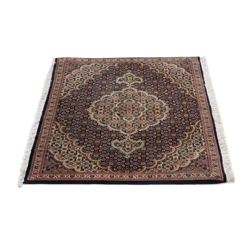 Persisk tæppe - Tabriz - Royal - 88 x 66 cm - mørkeblå