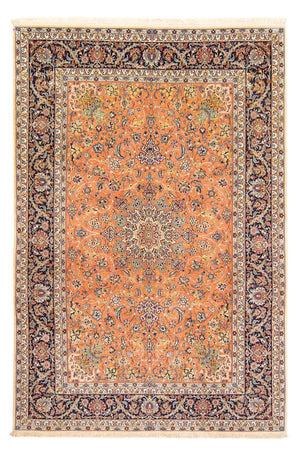 Persisk tæppe - Isfahan - Premium - 302 x 202 cm - brun