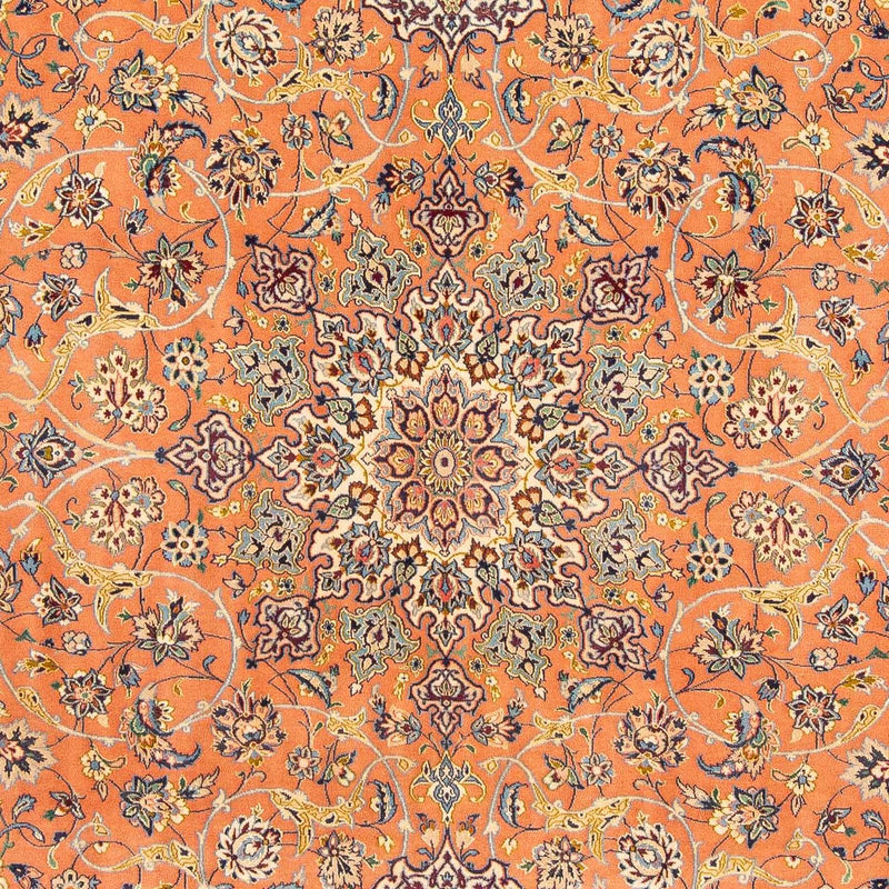 Persisk tæppe - Isfahan - Premium - 302 x 202 cm - brun
