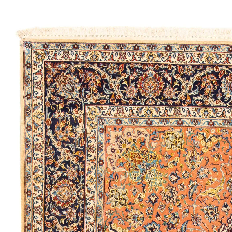 Persisk tæppe - Isfahan - Premium - 302 x 202 cm - brun