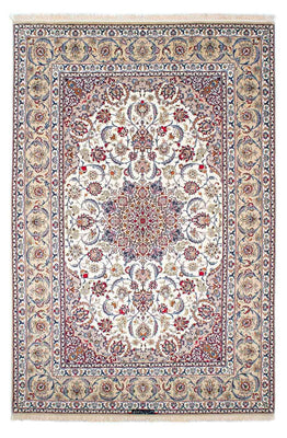 Persisk tæppe - Isfahan - Premium - 237 x 158 cm - beige