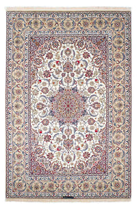 Persisk tæppe - Isfahan - Premium - 237 x 158 cm - beige