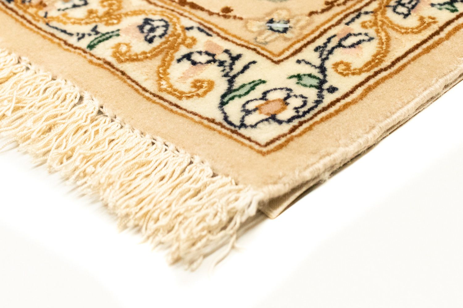 Persisk tæppe - Isfahan - Premium - 164 x 108 cm - beige