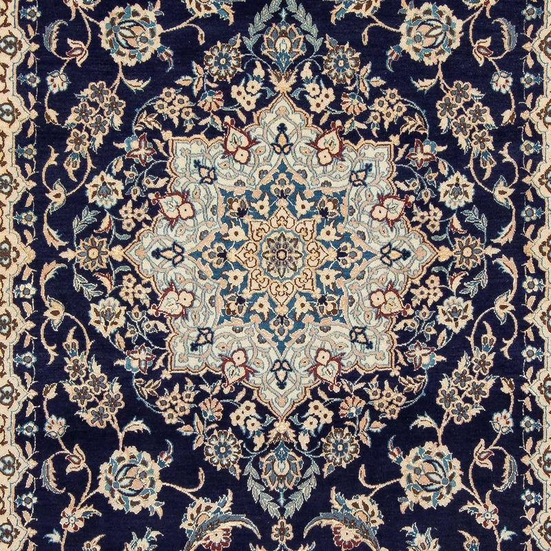 Persisk tæppe - Nain - Royal - 308 x 197 cm - mørkeblå