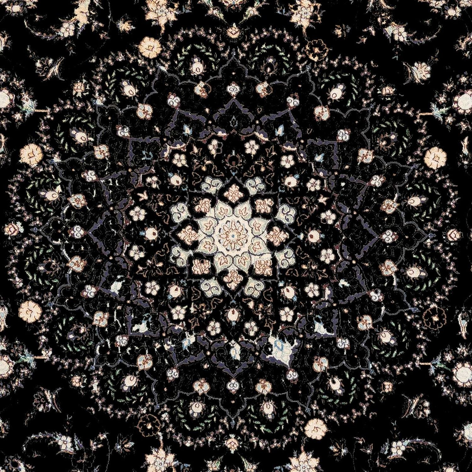 Persisk tæppe - Nain - Premium - 361 x 250 cm - beige
