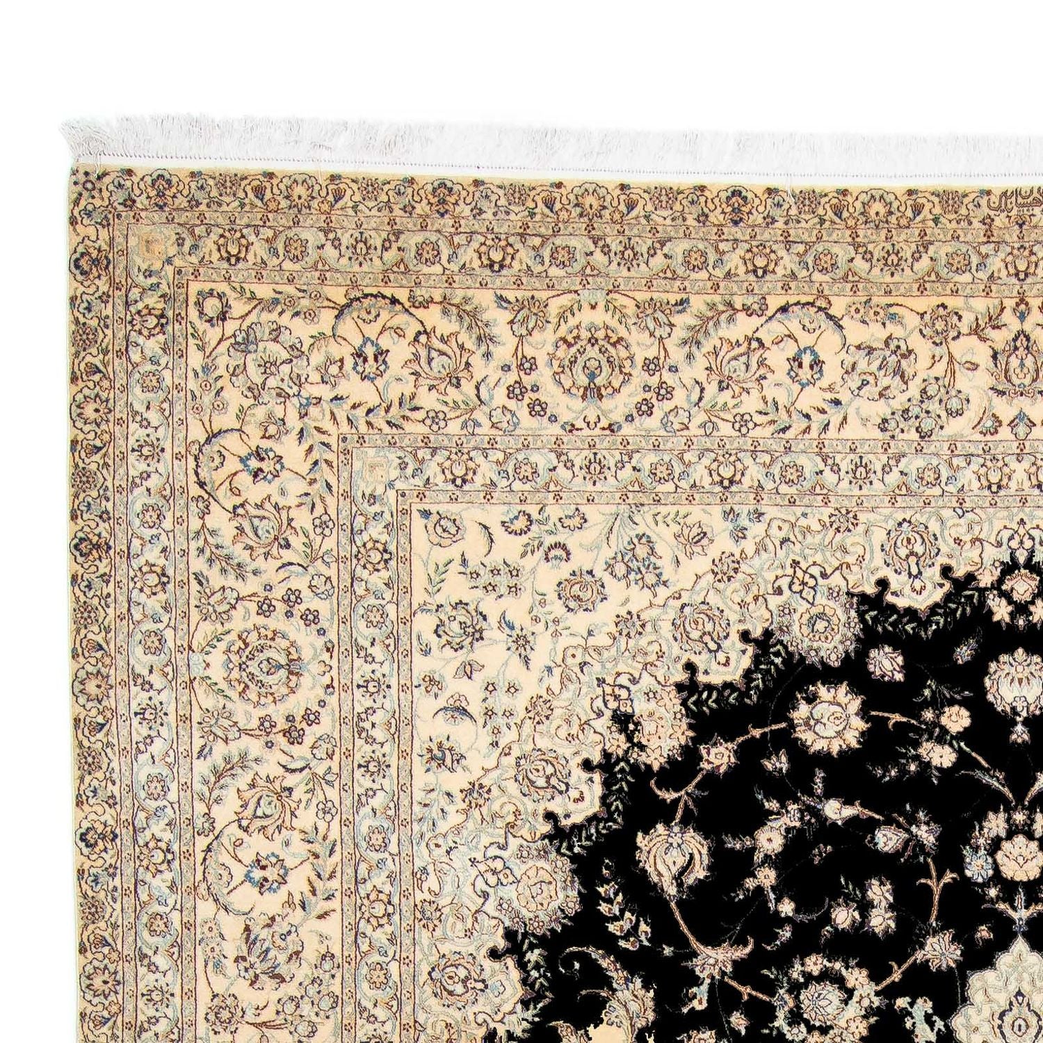 Persisk tæppe - Nain - Premium - 361 x 250 cm - beige