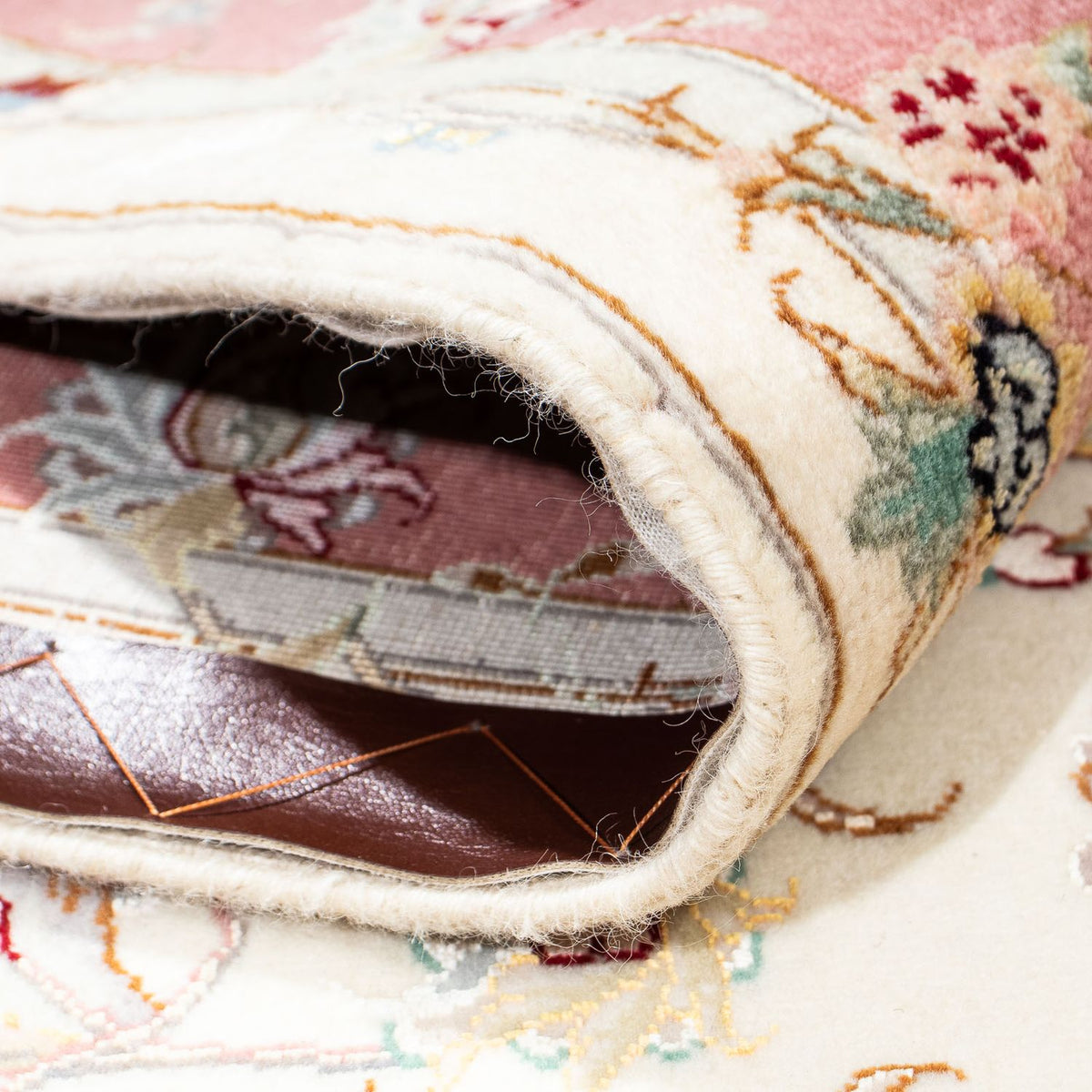 Persisk tæppe - Tabriz - Royal - 207 x 150 cm - beige