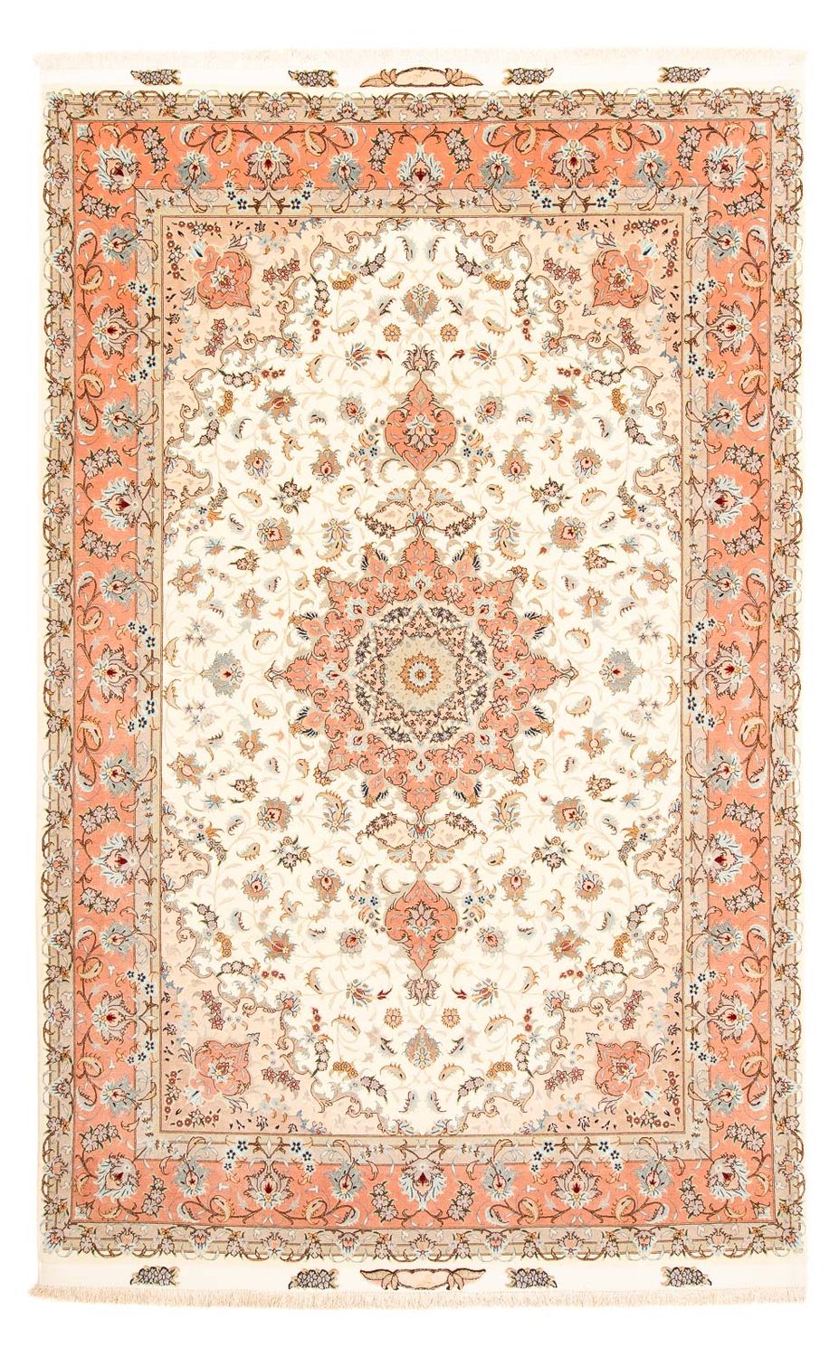 Persisk tæppe - Tabriz - Royal - 300 x 197 cm - beige