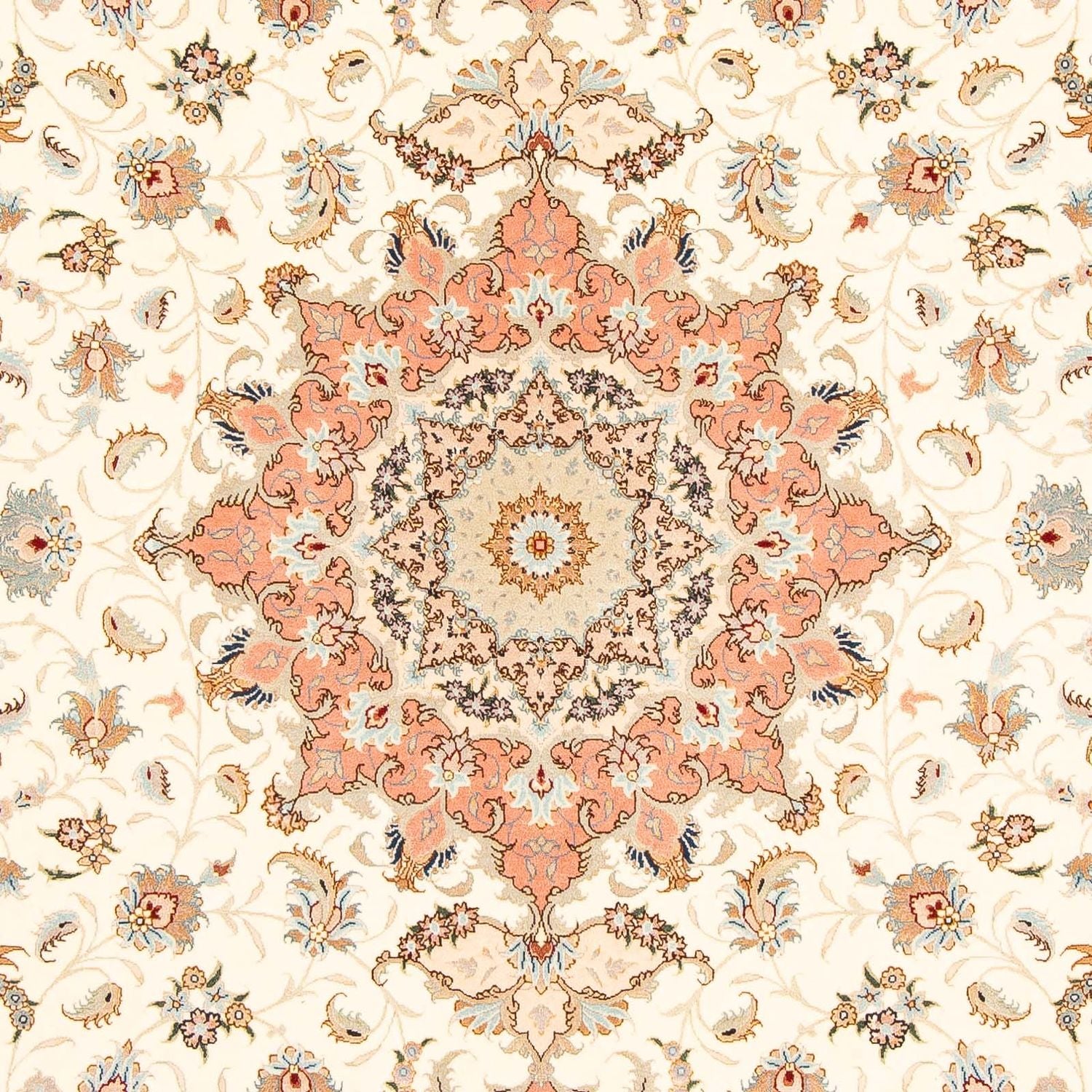 Persisk tæppe - Tabriz - Royal - 300 x 197 cm - beige