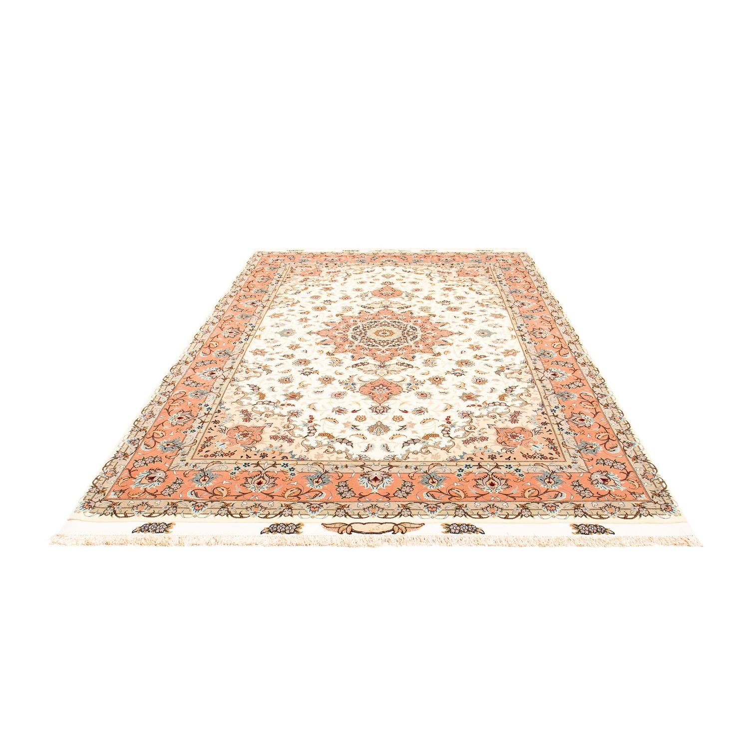 Persisk tæppe - Tabriz - Royal - 300 x 197 cm - beige