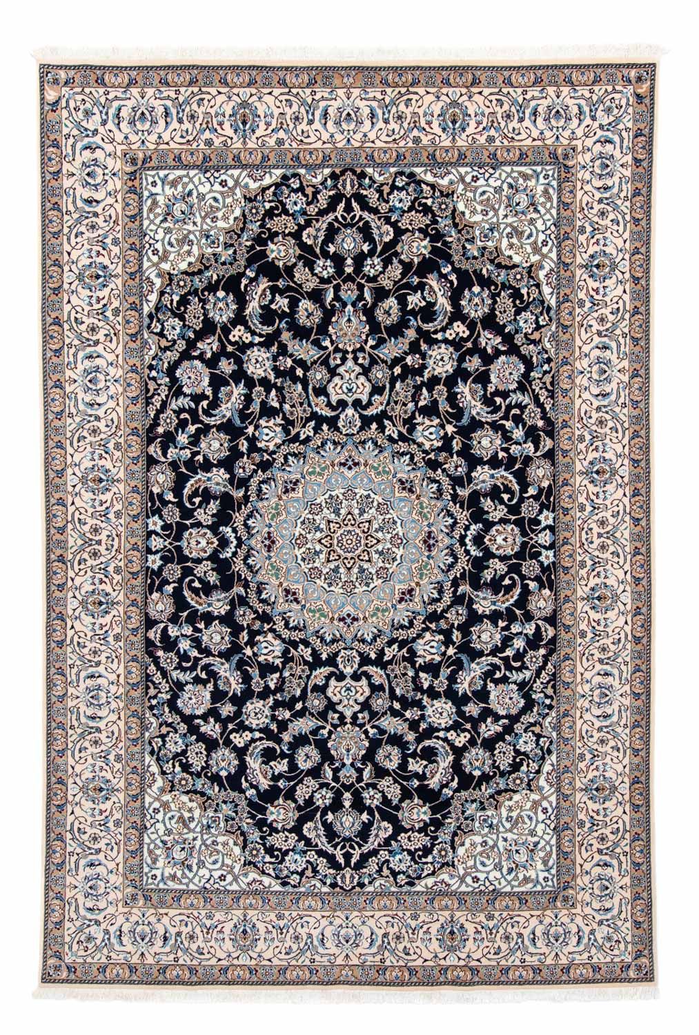 Persisk tæppe - Nain - Royal - 300 x 199 cm - sort