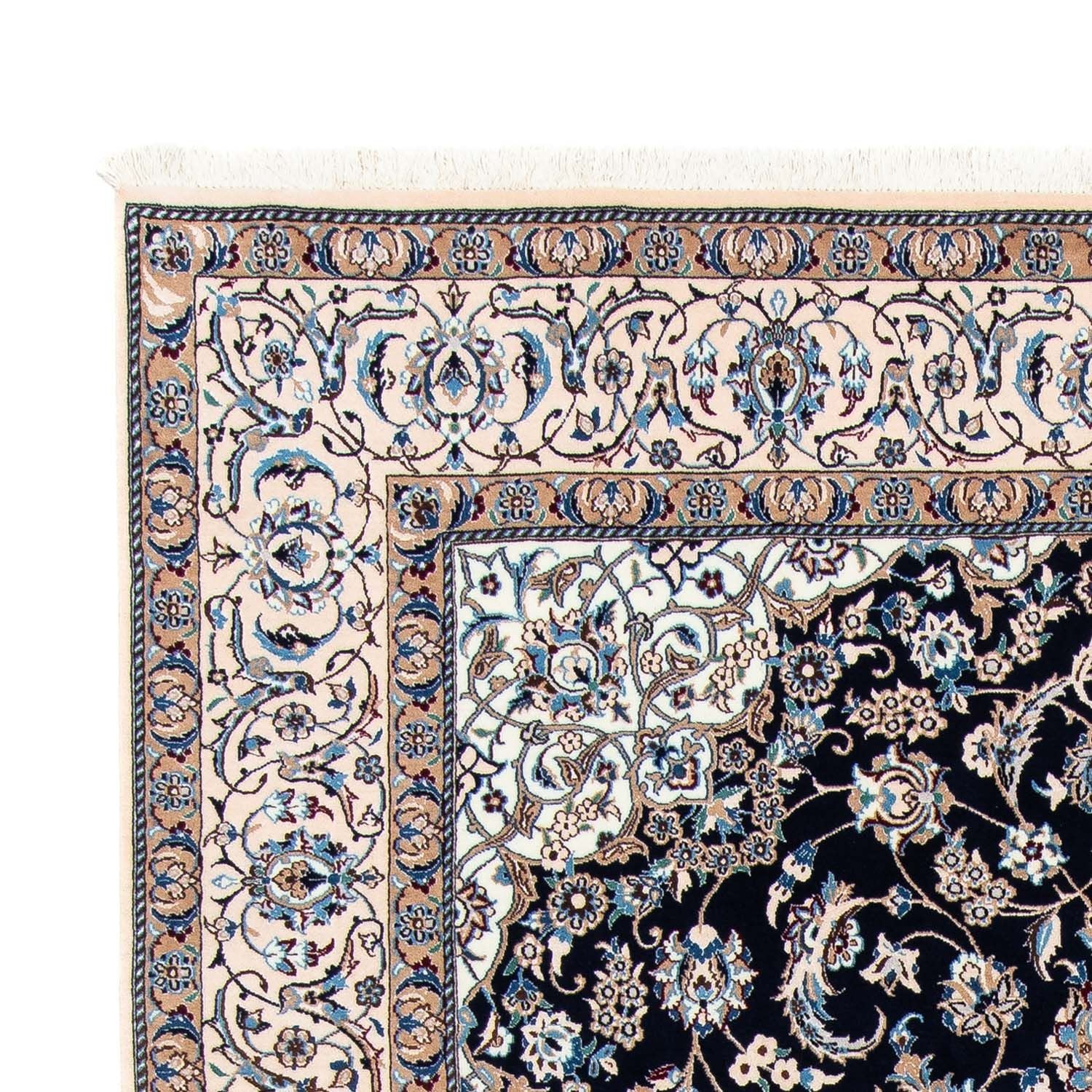 Persisk tæppe - Nain - Royal - 300 x 199 cm - sort