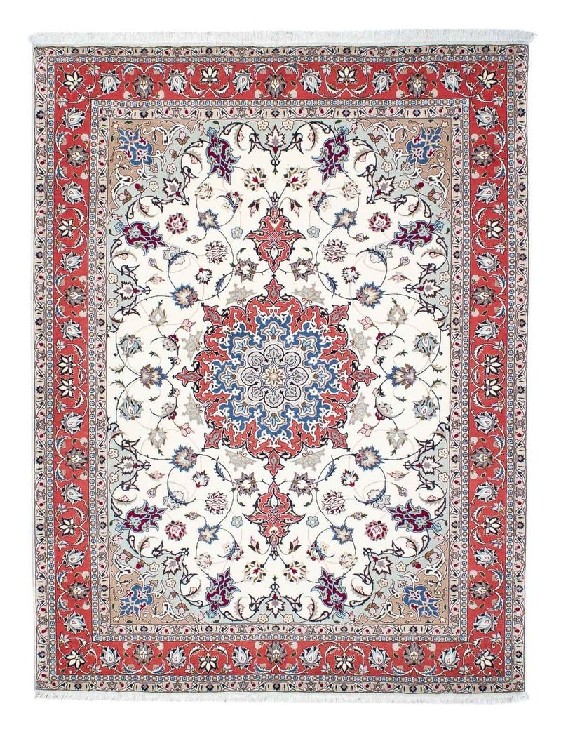 Persisk tæppe - Tabriz - Royal - 198 x 151 cm - beige