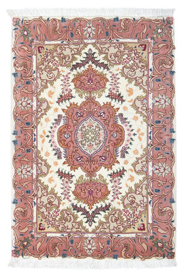 Persisk tæppe - Tabriz - Royal - 88 x 60 cm - beige