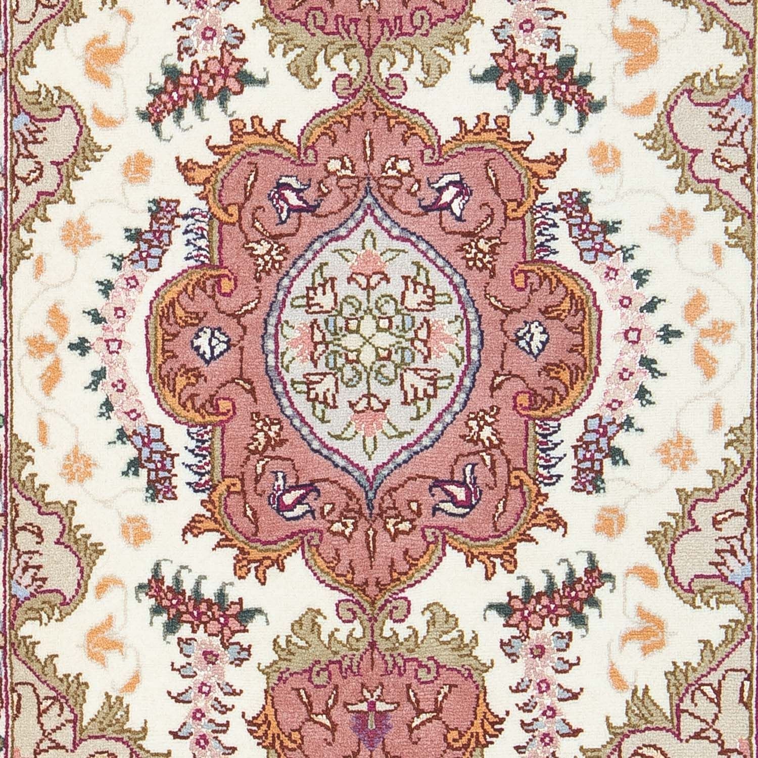 Persisk tæppe - Tabriz - Royal - 88 x 60 cm - beige