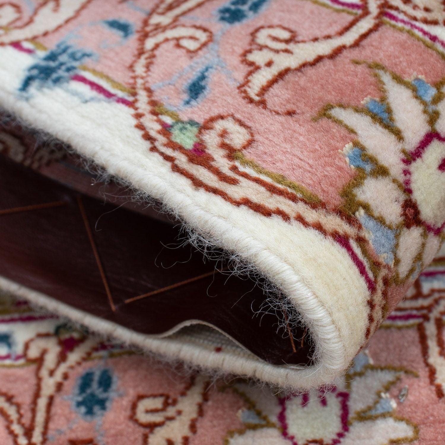 Persisk tæppe - Tabriz - Royal - 88 x 60 cm - beige