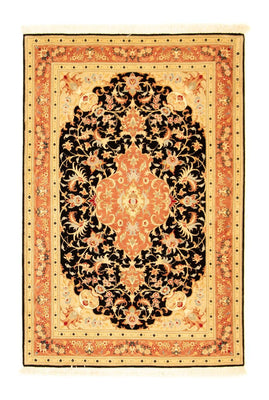 Persisk tæppe - Tabriz - Royal - 150 x 101 cm - sort