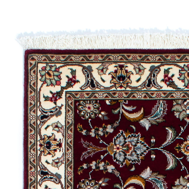 Løber Persisk tæppe - Tabriz - Royal - 205 x 88 cm - mørkerød
