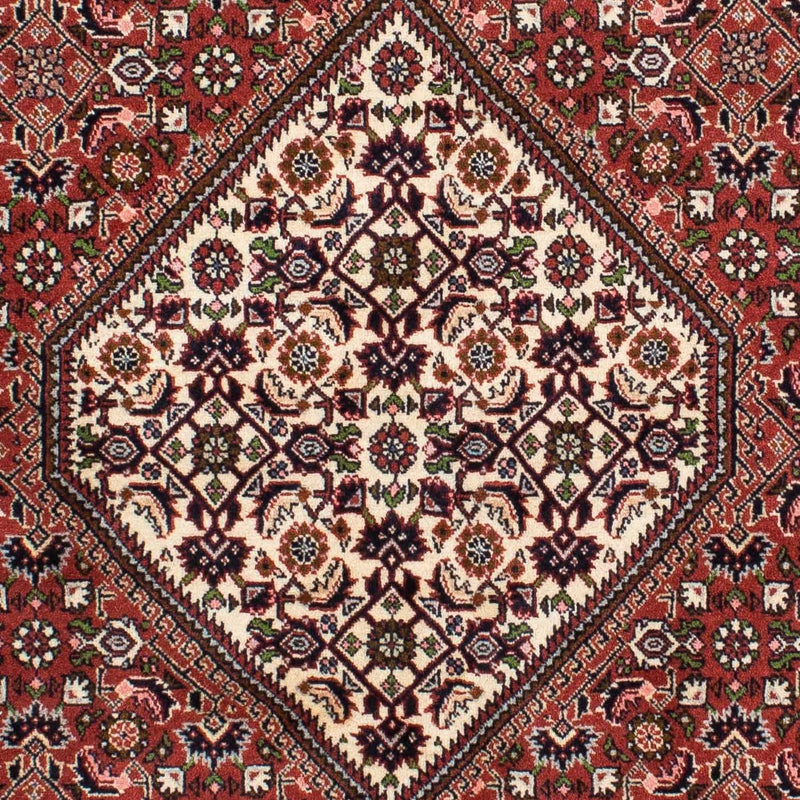 Persisk tæppe - Bijar - 224 x 140 cm - rød
