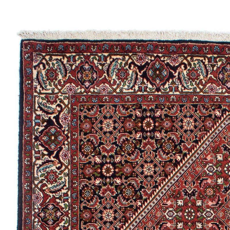 Persisk tæppe - Bijar - 224 x 140 cm - rød
