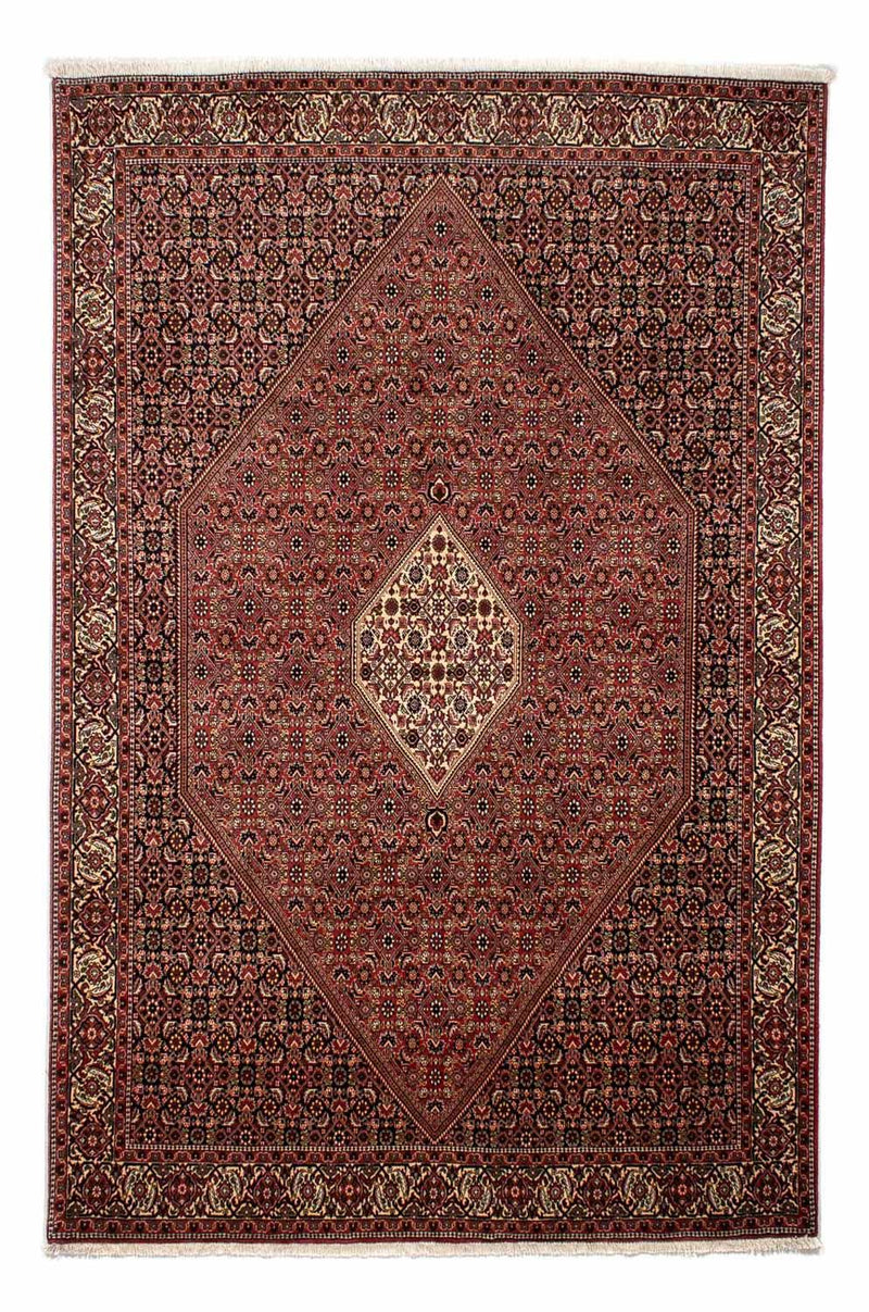 Persisk tæppe - Bijar - 288 x 200 cm - brun